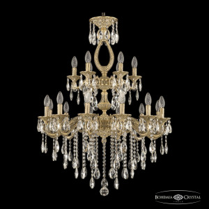 Подвесная люстра Bohemia Ivele Crystal Florence 71302/12+6/250/2d B FP