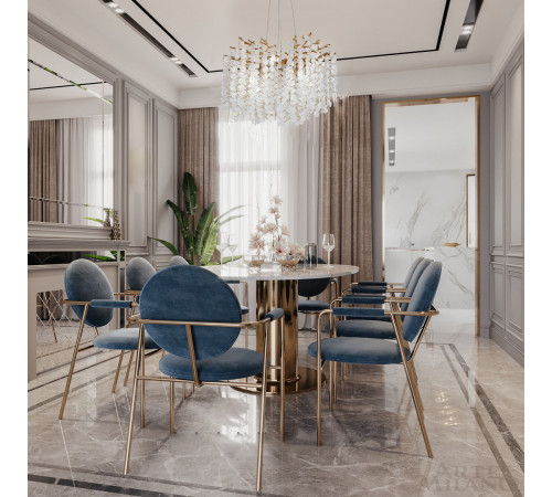 Подвесная люстра Arte Milano Milan 239801/D600/8/C Pa Подвесная люстра Arte Milano Milan 239801/D600/8/C Pa