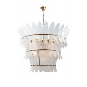 Подвесная люстра iLamp Gramercy 15602-19 ANB+CL