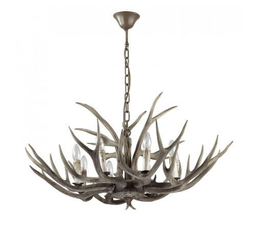 Подвесная люстра Ideal Lux Chalet SP8 115504 Подвесная люстра Ideal Lux Chalet SP8 115504