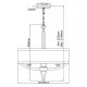 Подвесная люстра Hinkley Ascher QN-ASCHER-3P