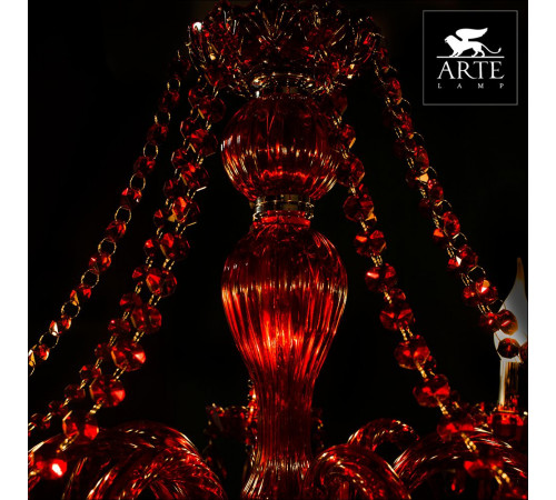 Подвесная люстра Arte Lamp Teatro A3964LM-8RD