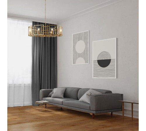 Подвесная люстра Maytoni Bowi H009PL-08G Подвесная люстра Maytoni Bowi H009PL-08G