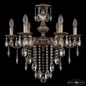 Подвесная люстра Bohemia Ivele Crystal AL78101/6/175 B SGB