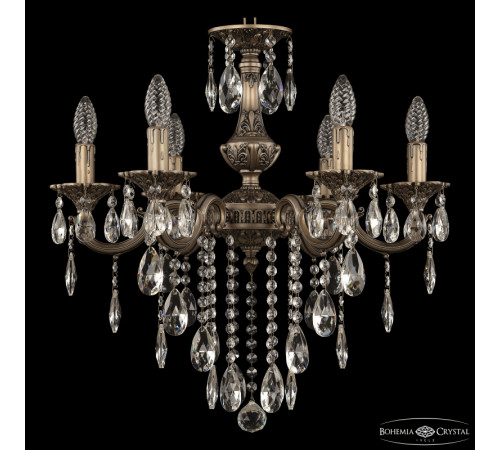 Подвесная люстра Bohemia Ivele Crystal AL78101/6/175 B SGB