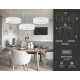 Подвесная люстра Ambrella Light Acrylica FA6206