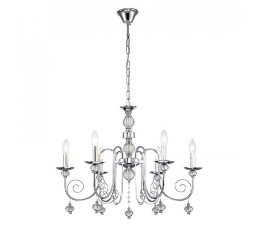 Подвесная люстра Escada Shine 678/6PL Chrome Подвесная люстра Escada Shine 678/6PL Chrome