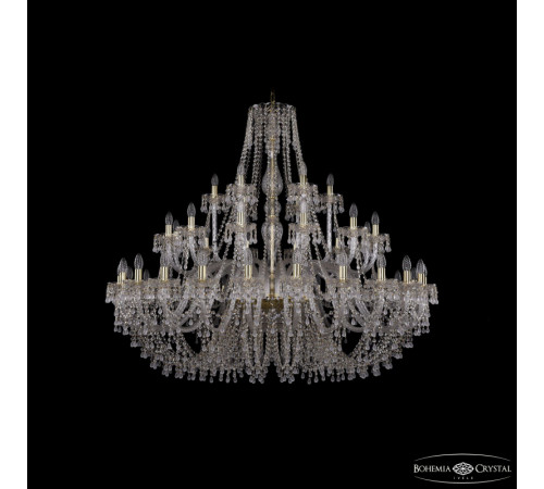 Подвесная люстра Bohemia Ivele Crystal 1410/24+12+6/530 G V0300 Подвесная люстра Bohemia Ivele Crystal 1410/24+12+6/530 G V0300