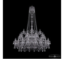 Подвесная люстра Bohemia Ivele Crystal 1411/20+10+5/460/h-175/2d Ni