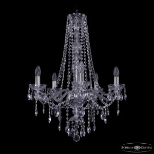 Подвесная люстра Bohemia Ivele Crystal 1415/5/200/h-75 Ni