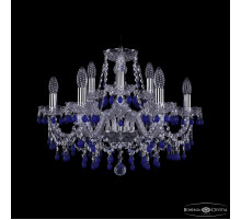 Подвесная люстра Bohemia Ivele Crystal 1410/6+3/195 Ni V3001
