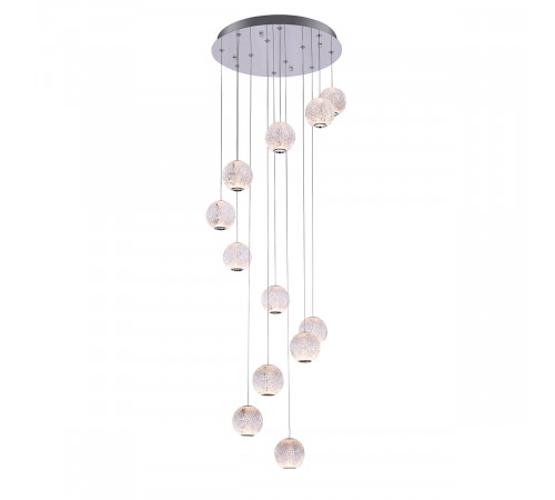 Подвесная люстра DeLight Collection Elliot Diamante MD20001012-12A chrome Подвесная люстра DeLight Collection Elliot Diamante MD20001012-12A chrome