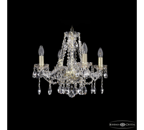 Подвесная люстра Bohemia Ivele Crystal 1413/4/165 G Подвесная люстра Bohemia Ivele Crystal 1413/4/165 G