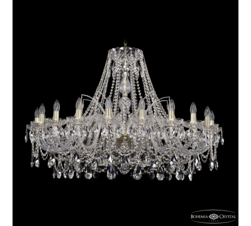 Подвесная люстра Bohemia Ivele Crystal 1411/20/400 G Подвесная люстра Bohemia Ivele Crystal 1411/20/400 G