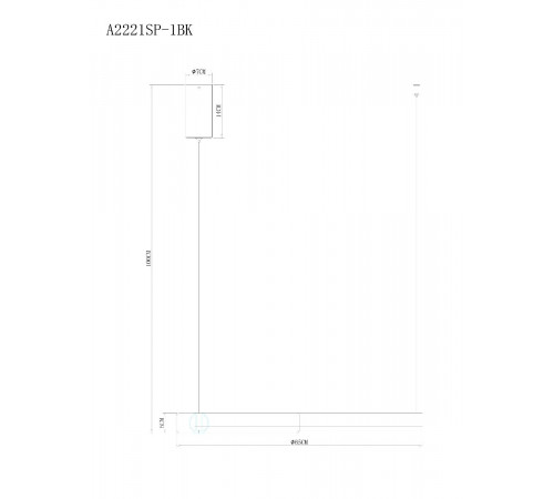 Подвесная люстра Arte Lamp Veritate A2221SP-1BR Подвесная люстра Arte Lamp Veritate A2221SP-1BR