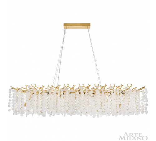 Подвесная люстра Arte Milano Milan 230011/L1500/16/C Gd Подвесная люстра Arte Milano Milan 230011/L1500/16/C Gd
