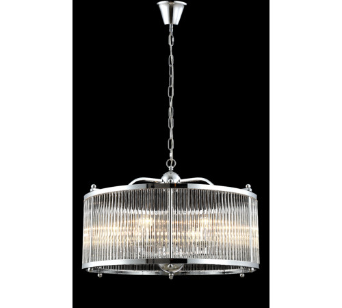 Подвесная люстра Crystal Lux Tadeo TADEO SP6 D600 CHROME/TRANSPARENTE Подвесная люстра Crystal Lux Tadeo TADEO SP6 D600 CHROME/TRANSPARENTE