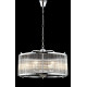 Подвесная люстра Crystal Lux Tadeo TADEO SP6 D600 CHROME/TRANSPARENTE