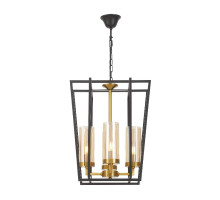 Подвесная люстра Lumina Deco Afres LDP 1246-4 BK+MD