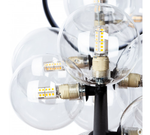 Подвесная люстра Arte Lamp Saturn A7790SP-50BK