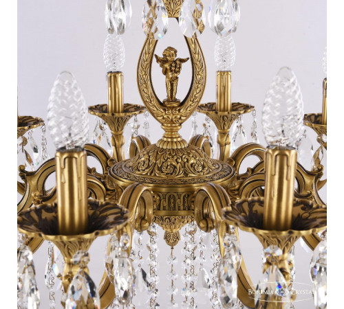 Подвесная люстра Bohemia Ivele Crystal Verona 72401/10/210 B FP FA10S