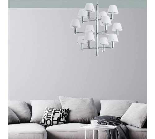 Подвесная люстра Divinare 1680/02 LM-12 Подвесная люстра Divinare 1680/02 LM-12