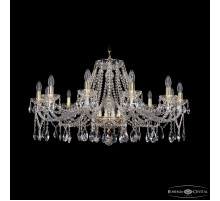 Подвесная люстра Bohemia Ivele Crystal 1413/12/360 G