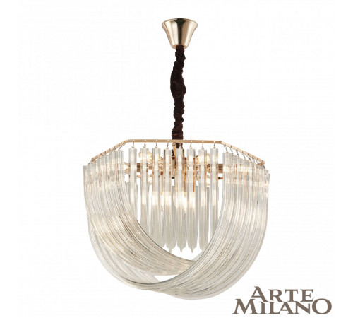 Подвесная люстра Arte Milano S.97378.D600.H430.E14.9 G Подвесная люстра Arte Milano S.97378.D600.H430.E14.9 G