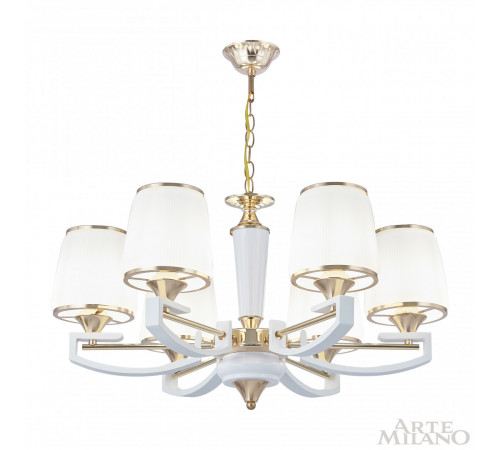 Подвесная люстра Arte Milano Florentia-2457 302457/6 Wh/Gd