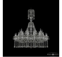 Подвесная люстра Bohemia Ivele Crystal 1413/20+10/400/XL-130 Ni