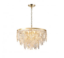 Подвесная люстра Lumien Hall Arnas LH0060/10P-GD-CL