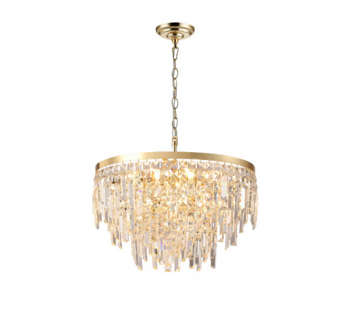 Подвесная люстра Lumien Hall Arnas LH0060/10P-GD-CL Подвесная люстра Lumien Hall Arnas LH0060/10P-GD-CL