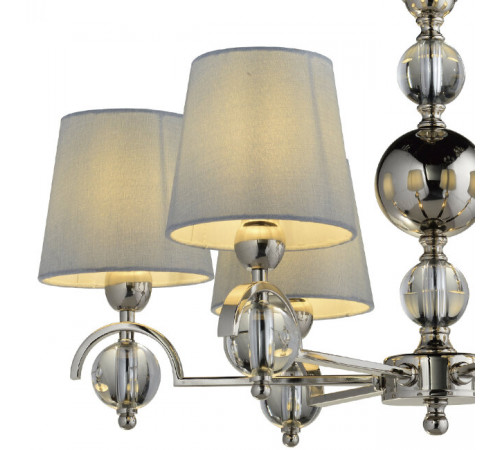 Подвесная люстра Lumien Hall Амелия LH1037/6P-NK-WT Подвесная люстра Lumien Hall Амелия LH1037/6P-NK-WT
