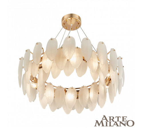 Подвесная люстра Arte Milano 4653.D750.H240.E14.12 G Подвесная люстра Arte Milano 4653.D750.H240.E14.12 G