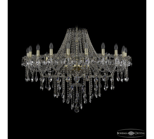 Подвесная люстра Bohemia Ivele Crystal 1415/20/400 G Подвесная люстра Bohemia Ivele Crystal 1415/20/400 G