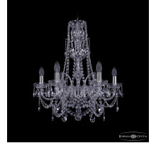 Подвесная люстра Bohemia Ivele Crystal 1411/6/195/XL-63 Ni
