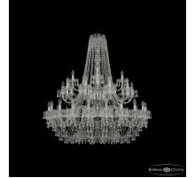 Подвесная люстра Bohemia Ivele Crystal 1410/20+10+5/400/2d Ni V0300