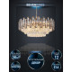 Подвесная люстра Lumien Hall Iterri LH0061/12P-GD-SMK-CL