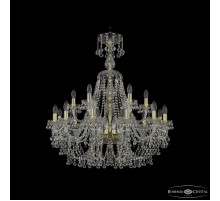 Подвесная люстра Bohemia Ivele Crystal 1409/12+6/300/XL-95 G