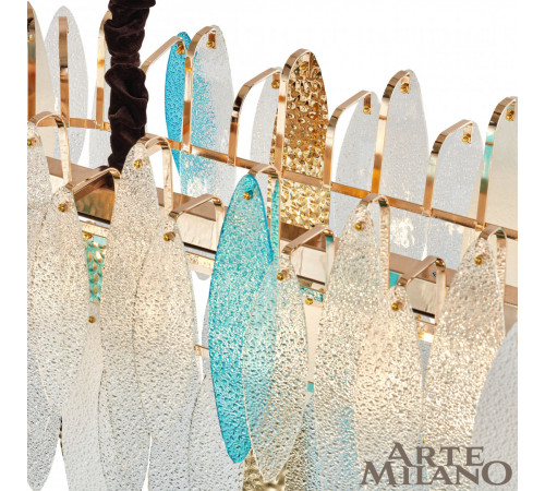 Подвесная люстра Arte Milano 0863B.L900.W350.H510.E14.6G Подвесная люстра Arte Milano 0863B.L900.W350.H510.E14.6G