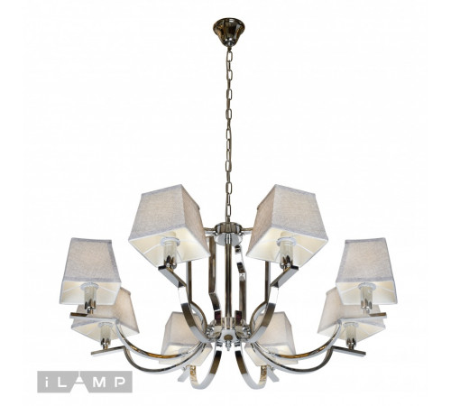 Подвесная люстра iLamp Hilton 6943-8 CR