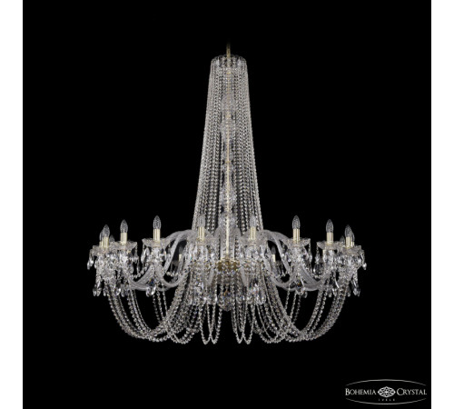 Подвесная люстра Bohemia Ivele Crystal 1402/20/530/h-164 G Подвесная люстра Bohemia Ivele Crystal 1402/20/530/h-164 G