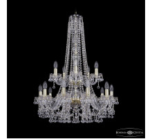 Подвесная люстра Bohemia Ivele Crystal 1409/10+5/240/h-91/2d G