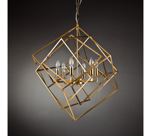 Подвесная люстра Delight Collection Matrix KM0282P-6 brass Подвесная люстра Delight Collection Matrix KM0282P-6 brass