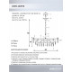 Подвесная люстра Lumien Hall Bernat LH0062/10P-GD-SMK-CL