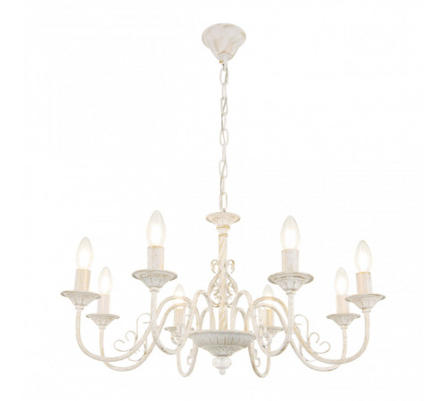 Подвесная люстра Arte Milano 342620/8 WT+G Подвесная люстра Arte Milano 342620/8 WT+G