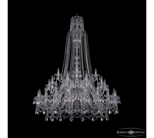 Подвесная люстра Bohemia Ivele Crystal 1411/20+10+5/460/XL-175/2d Ni Подвесная люстра Bohemia Ivele Crystal 1411/20+10+5/460/XL-175/2d Ni