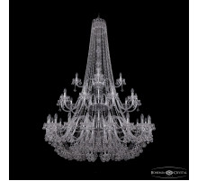 Подвесная люстра Bohemia Ivele Crystal 1409/20+10+5/530/h-203/3d Ni