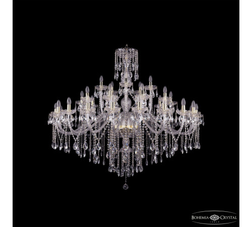 Подвесная люстра Bohemia Ivele Crystal 1415/20+10+5/530 G Подвесная люстра Bohemia Ivele Crystal 1415/20+10+5/530 G