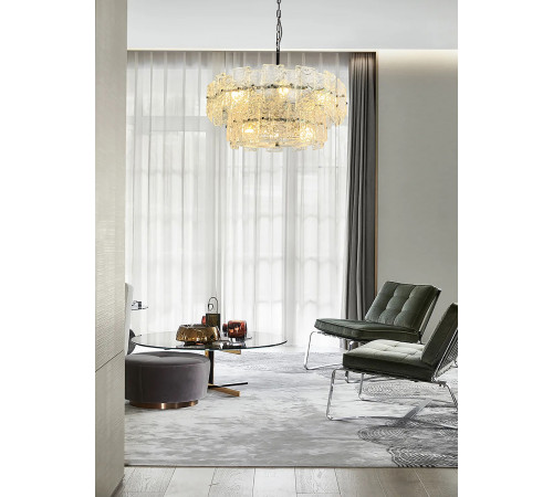 Подвесная люстра Delight Collection BRCH9161WG nickel